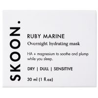 SKOON. Ruby Marine Overnight Hydrating Mask, 30ml